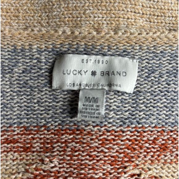 Lucky Brand Multicolor Knit Cardigan Sweater - Picture 2 of 6